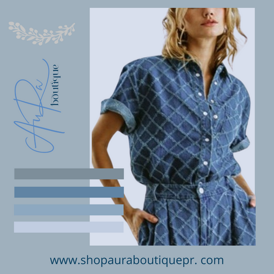 Ahava Denim Blouse
