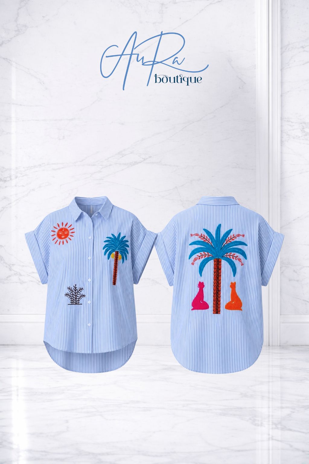 Italy Island Whymsy Blouse