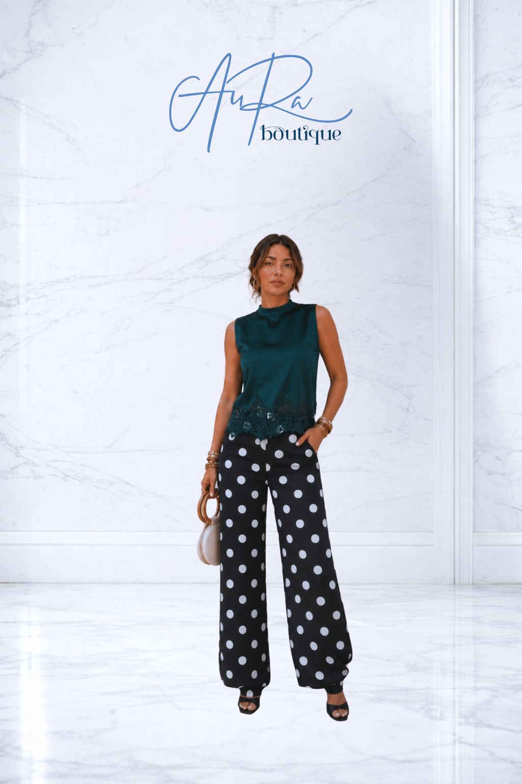 Smeraldo Lace Top
