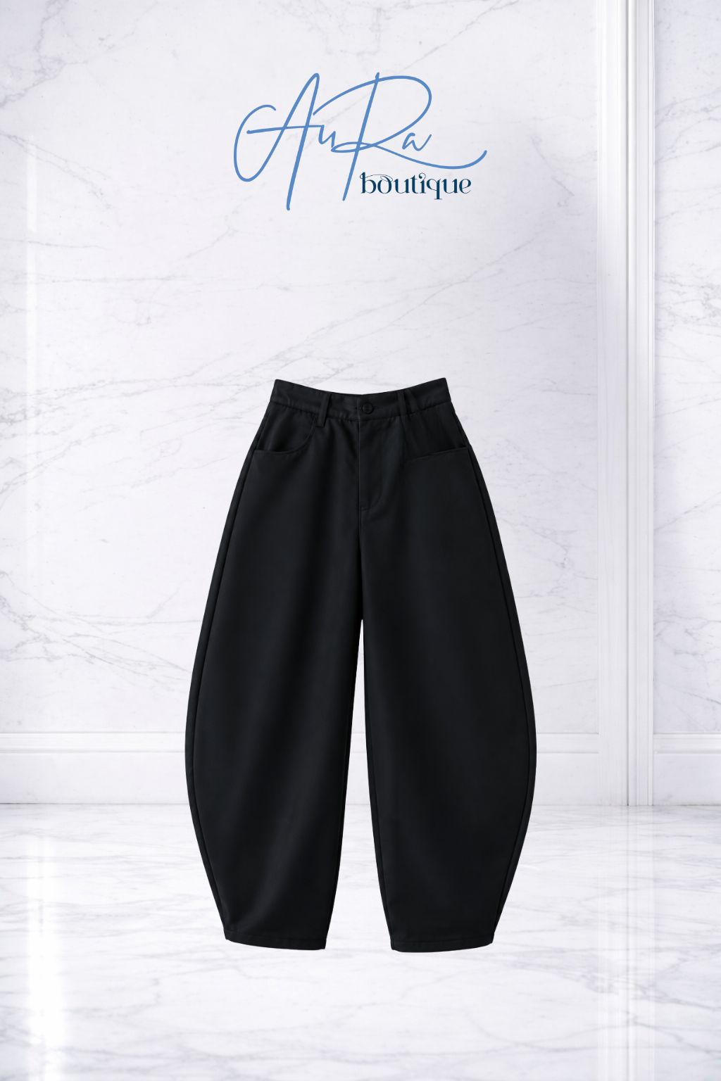 Milano Basic Barrel Pants