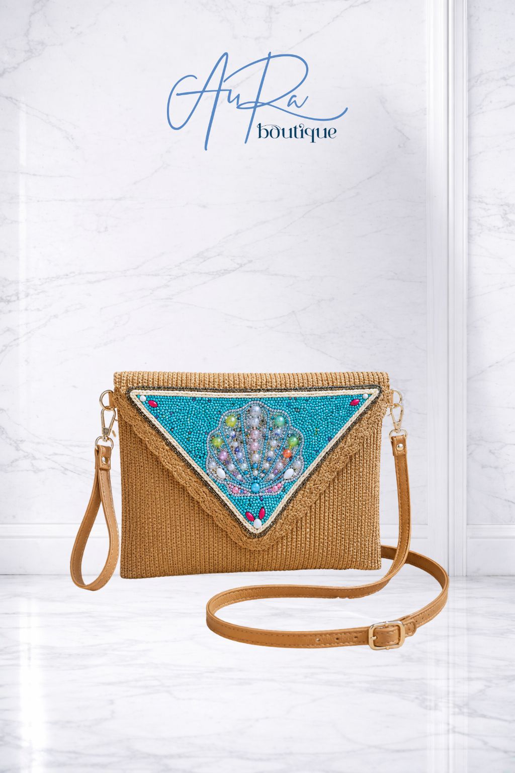 Ocean Breeze Clutch/Crossbody