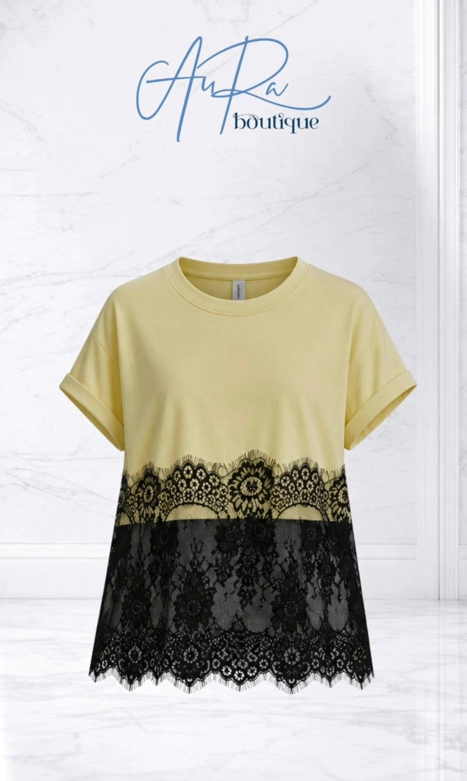 Italy Lace Trend Tee