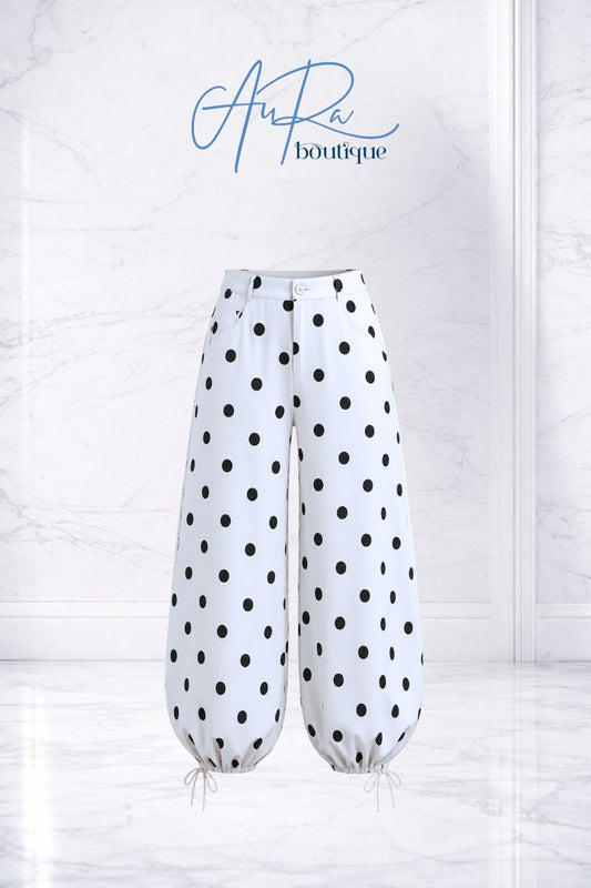 Italy Polka Flex Straigh/Jogger Pants