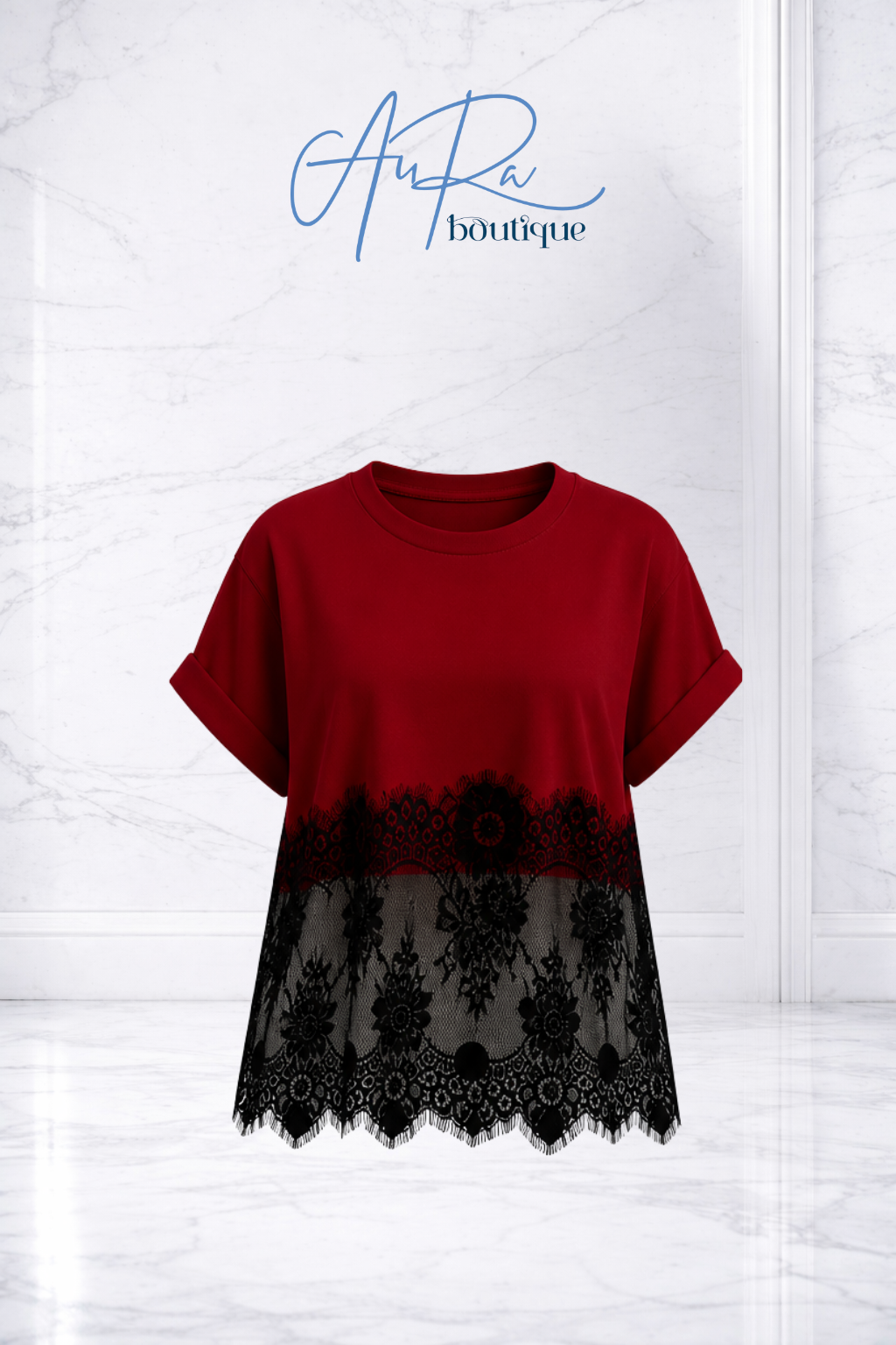 Italy Lace Trend Tee