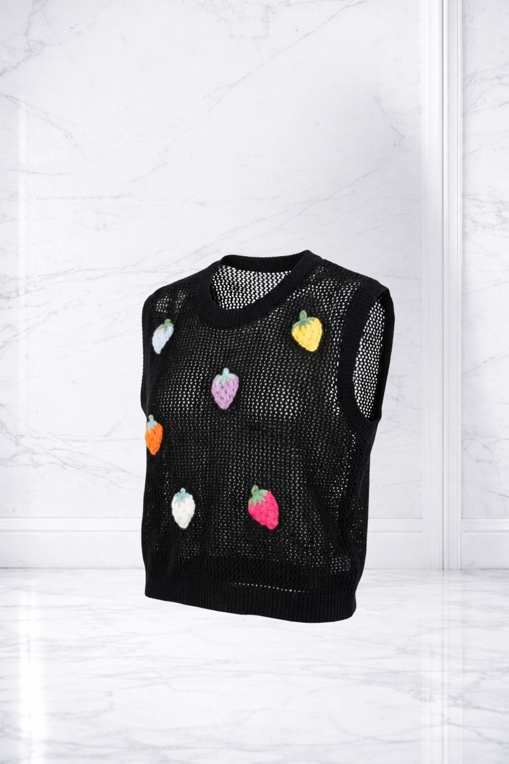 Italy Dolce Berry Knit Top