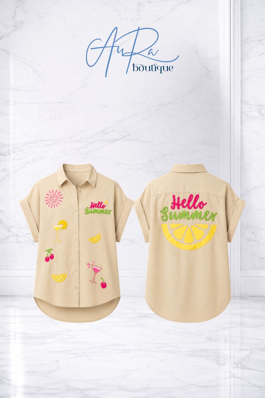 Italy Ciao Summer Blouse