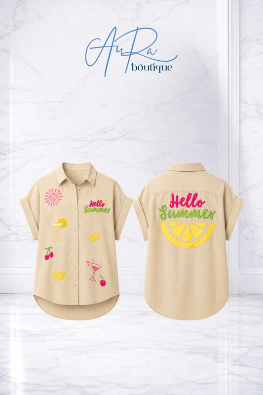 Italy Ciao Summer Blouse