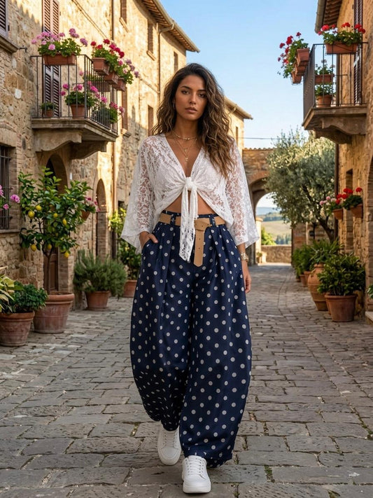 Italy Portofino Barrel Pants