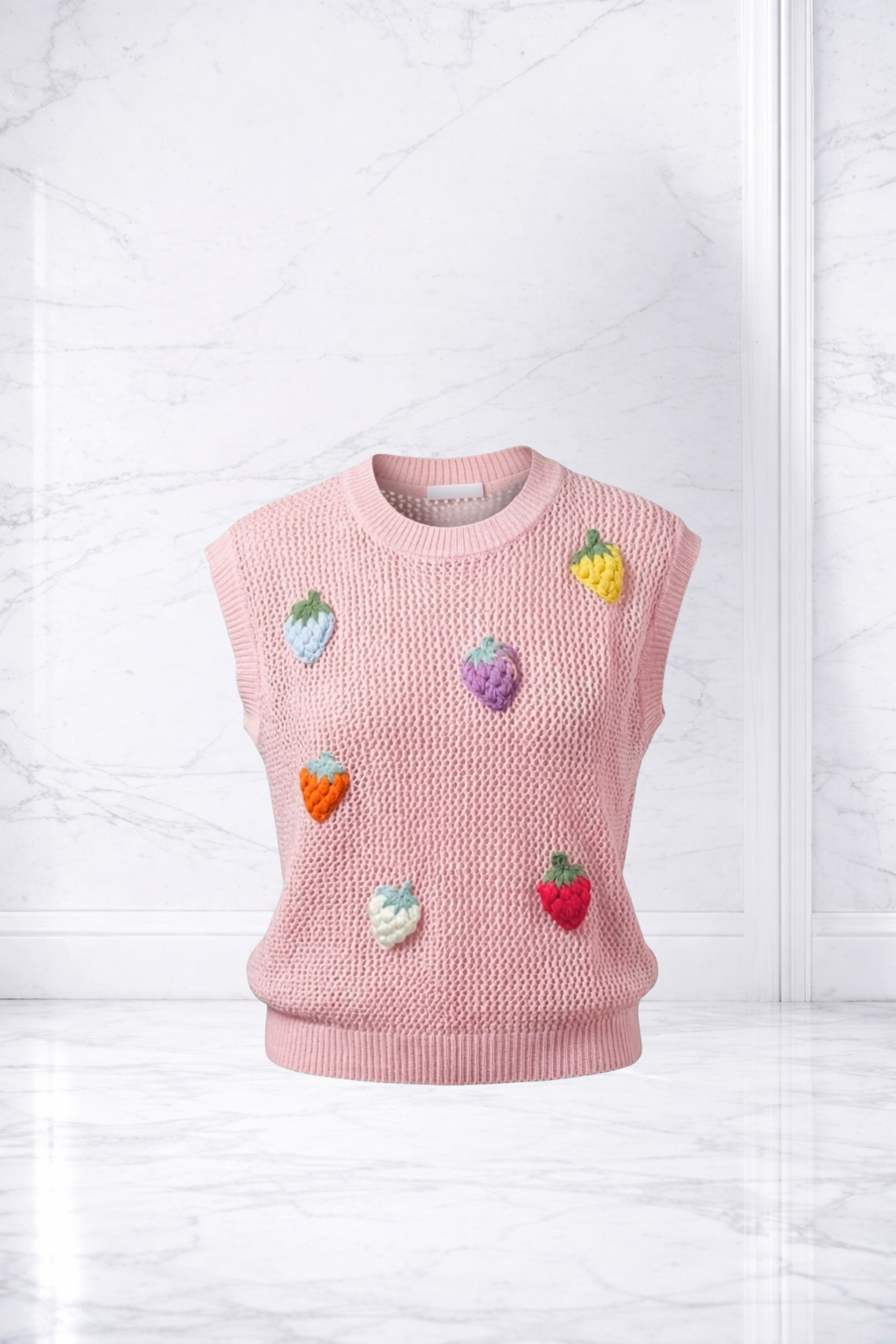 Italy Dolce Berry Knit Top