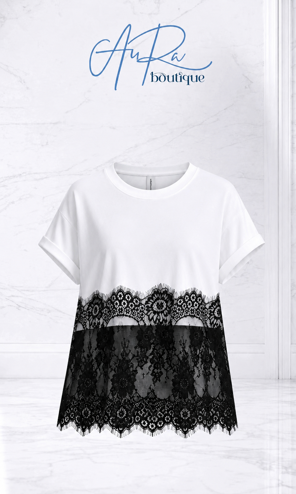 Italy Lace Trend Tee