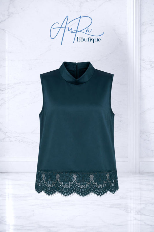Smeraldo Lace Top