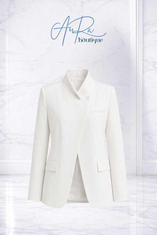Italy Milano Asymmetric Blazer