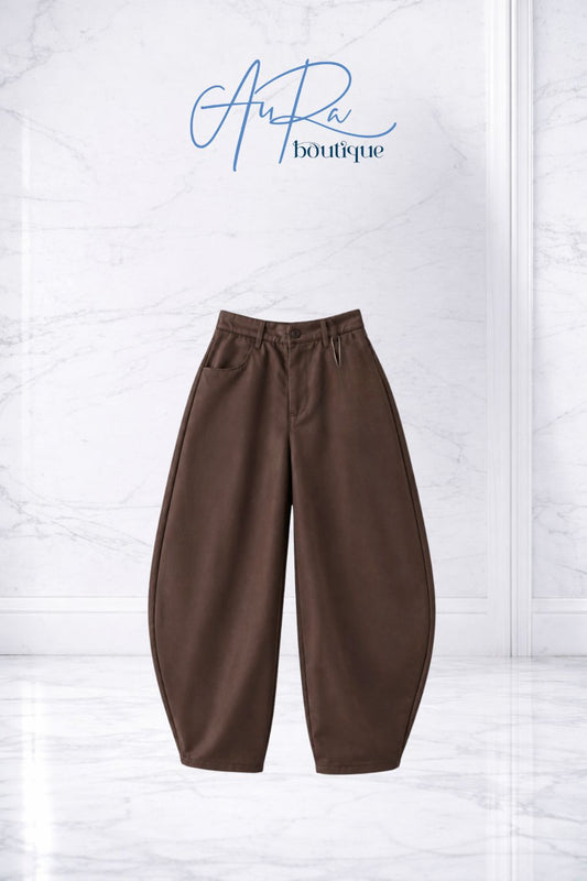 Milano Basic Barrel Pants