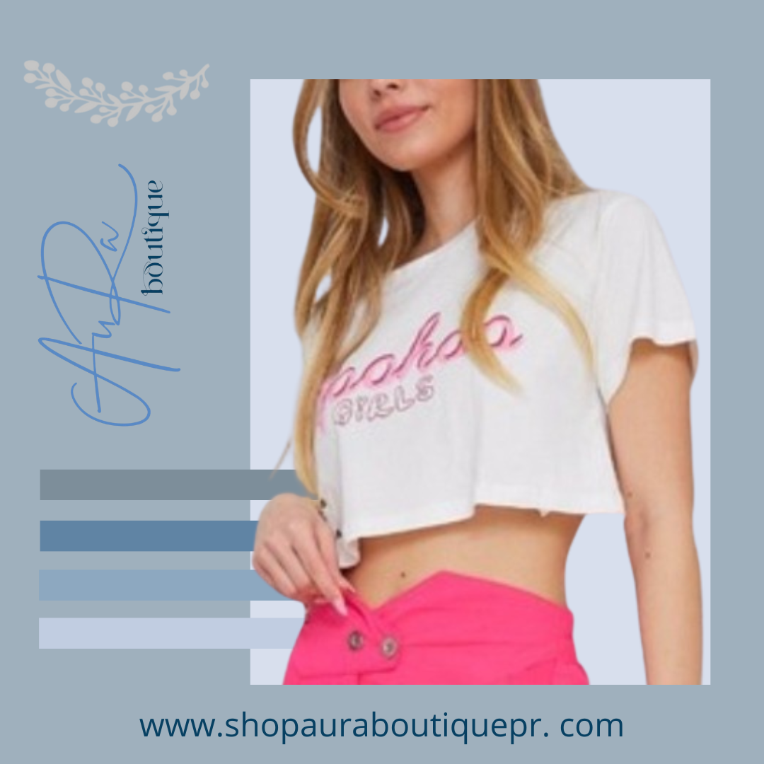 AuRa Woohoo Crop T-Shirt